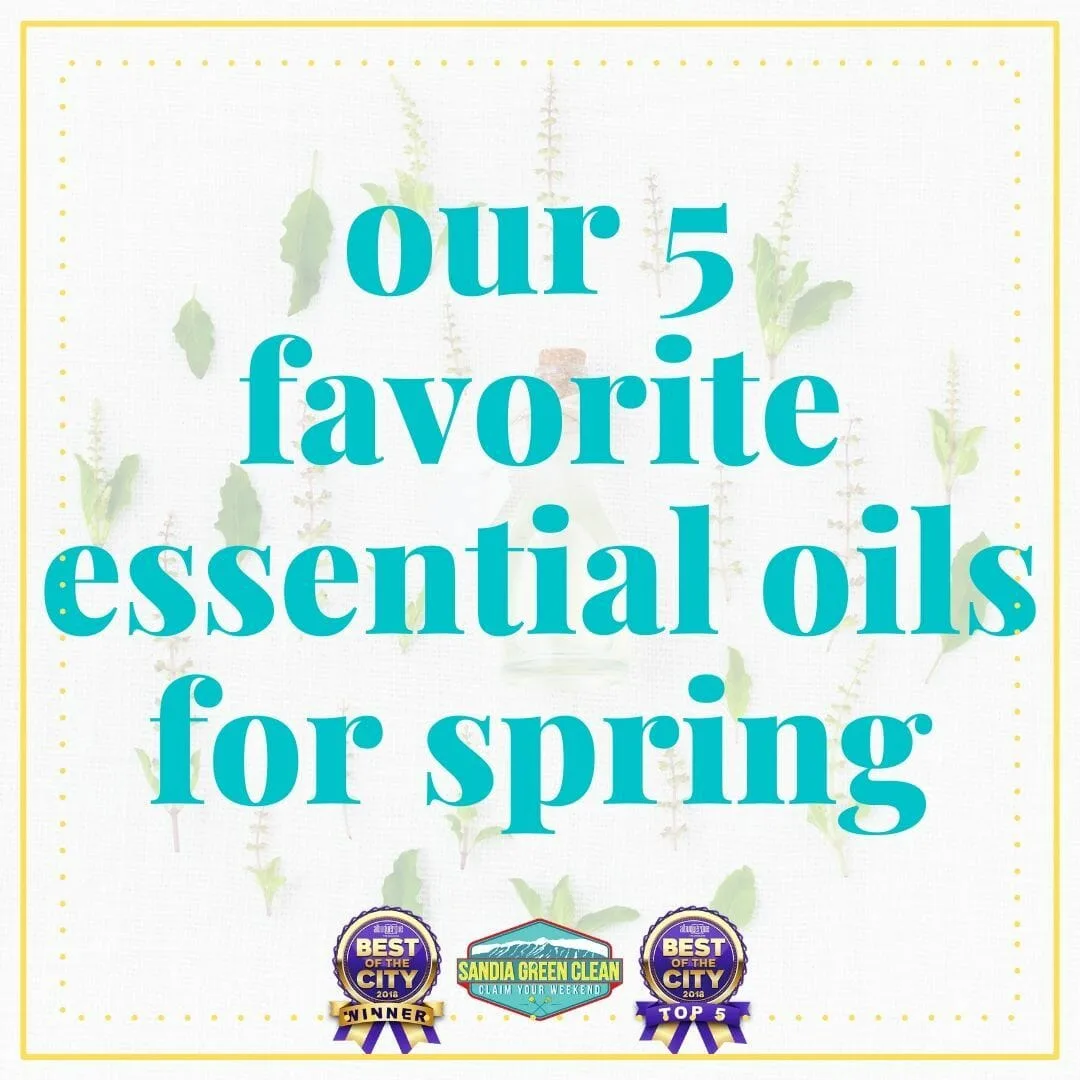 Our 5 Favorite Essential Oils to Diffuse in Spring