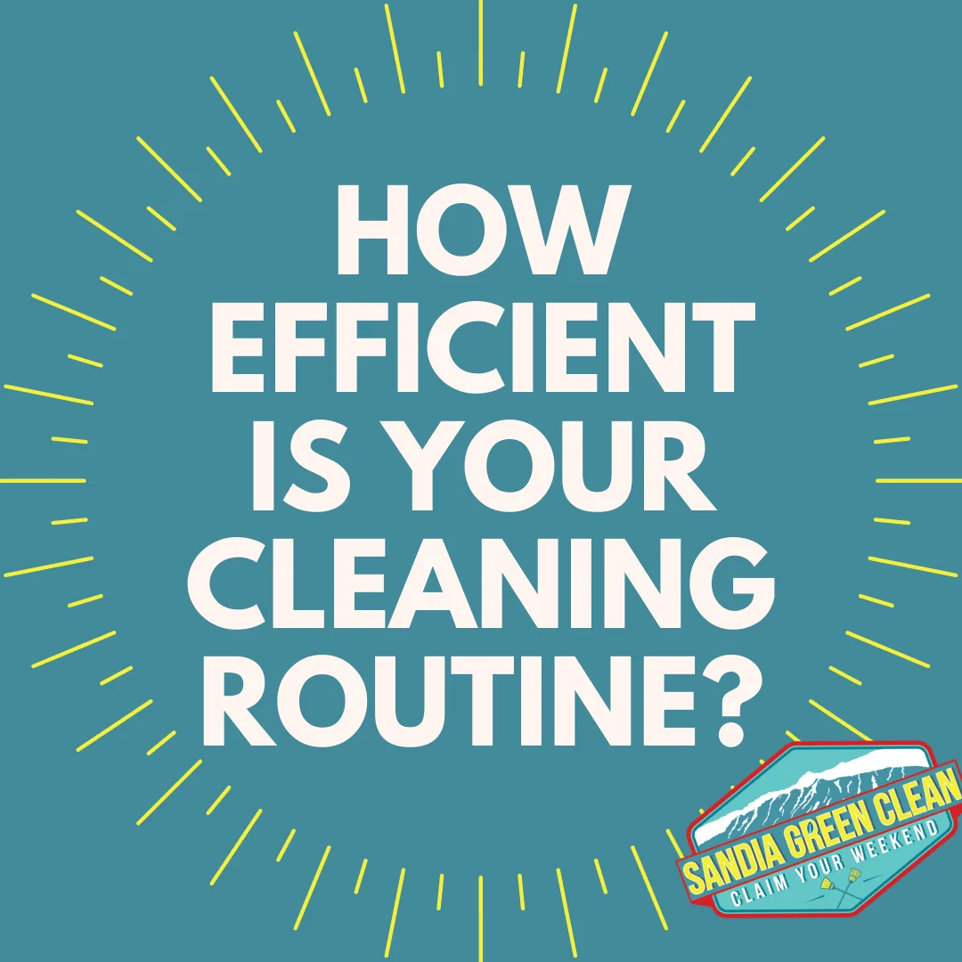 Cleaning routine