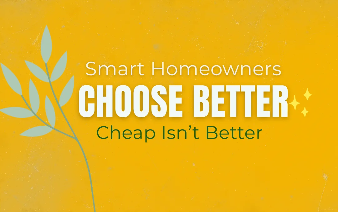 smart homeowners choose eco-friendly house cleaning New Mexico over cheap cleaning