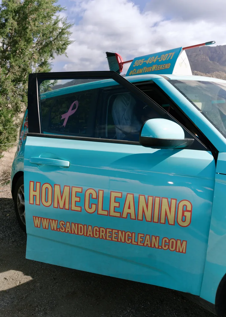 A spotless, reset living space after a one-time clean in Albuquerque