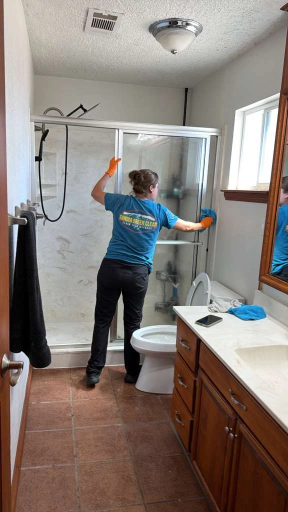 Sandia Green Clean three-person team cleaning a home in Albuquerque New Mexico