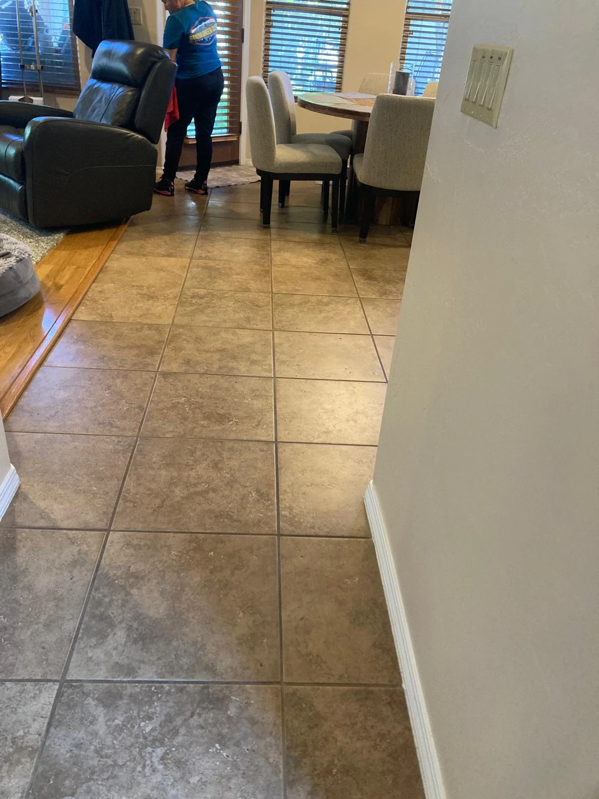 Sandia Green Clean three-person team arriving at an Albuquerque home