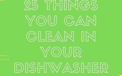 25 Things You Didn’t Know You Could Clean in Your Dishwasher